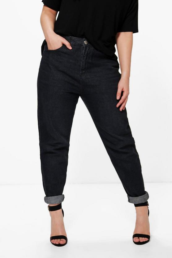 Plus Louise High Waisted Mom Jean